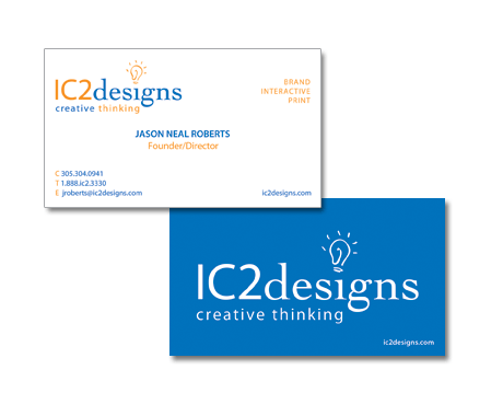 IC2 Designs Business Cards